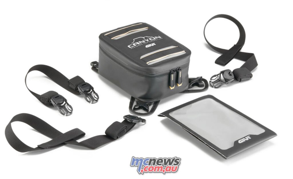 GIVI GRT Canyon Tank Bag With Buckle Straps - 3 Litre