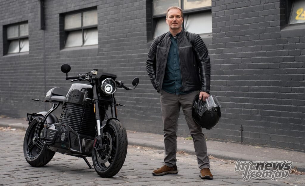 Savic C-Series electric motorcycle Australian made