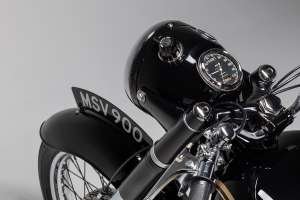 1956 AJS 16MS 350 restored by Sabotage Motorcycles