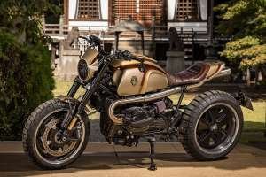Rough Crafts x GrowthRing & Supply Co. BMW R 12 nineT street tracker to match a safari Porsche 911