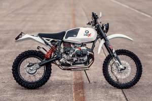 Custom BMW R100 enduro bike by Ben Norton