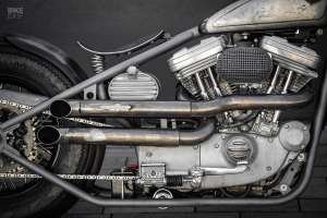Custom Harley-Davidson Sportster hardtail by MB Cycles