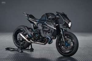 Custom Ducati Monster by Rough Crafts