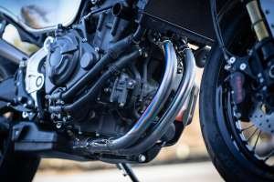 Fantic Caballero Scrambler 700 café racer conversion by 46Works, Japan