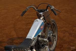 Harley ironhead: A custom Sportster from Hide Motorcycle of Japan