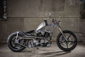 Harley Sportster chopper by Rough Crafts