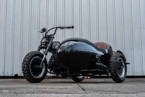 Honda Monkey sidecar rig customized by K-Speed