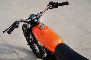 2008 Kymco KTR 150 scrambler by TwentyTwo Custom