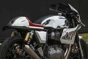 Royal Enfield Continental GT 650 café racer by Omega Racer