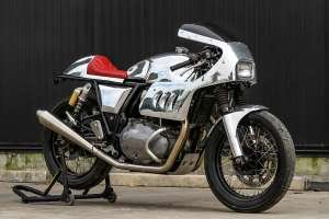Royal Enfield Continental GT 650 café racer by Omega Racer