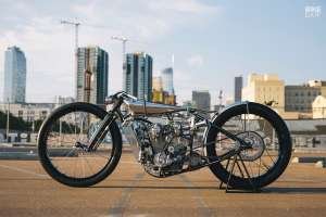 Supercharged KTM custom motorcycle by Hazan Motorworks