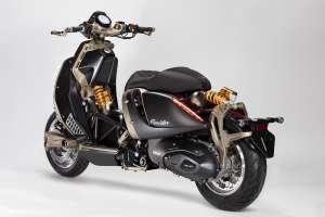 The all-new Italjet Roadster 400 retro-futuristic scooter