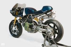 A Walt Siegl Ducati Monster with a discreet muscle car vibe