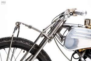 A Ducati Monster bobber from Machine 1867