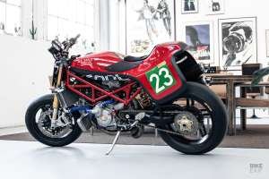 Ducati Monster S4RS track racer by Earle Motors