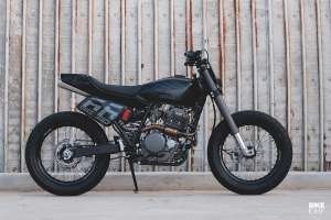 Honda XR650L street tracker by JuanVerde