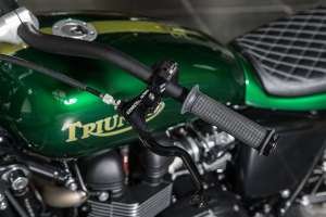 2015 Triumph Bonneville T100 street tracker by Rno Cycles