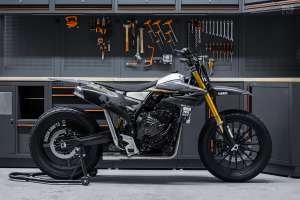 Yamaha Ténéré 700 flat tracker by Rough Crafts and Faber Studio