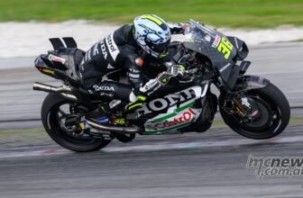 Mir breaks into the 1:56s as Yamaha absence shapes...