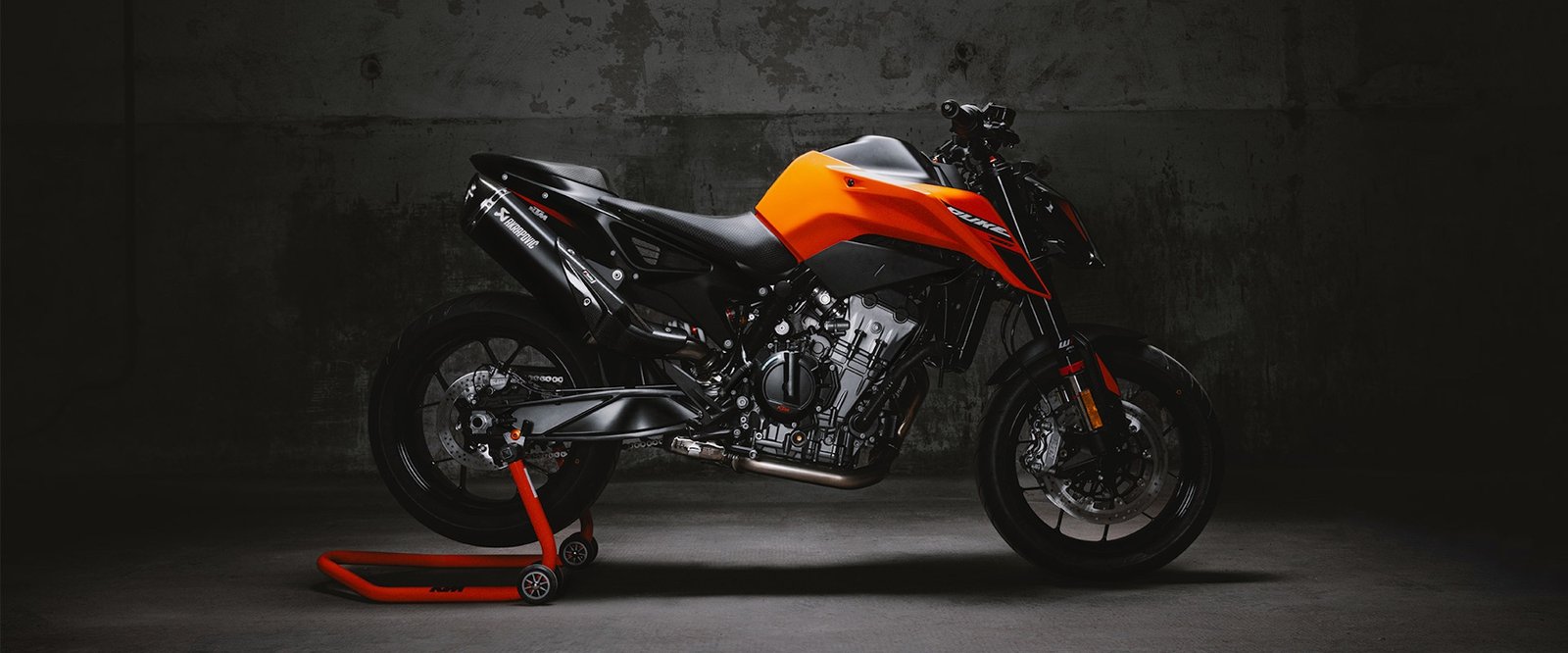 A view of KTM's Super Duke 790, which will soon see an upgrade. Media sourced from KTM.