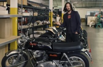 Keanu Reeves Shows Off His Most Prized Motorcycles