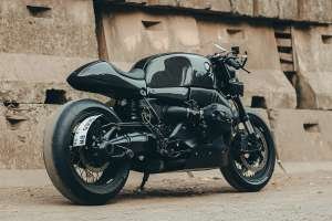 Batman themed BMW R nineT by Smoked Garage