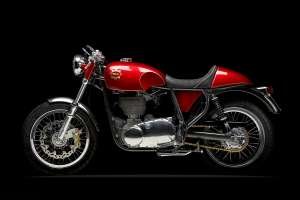 BSA Gold Star café racer with custom frame by Metal Malarkey Engineering