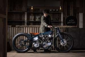 S&S Cycle Knucklehead board tracker by Infinity Inc.