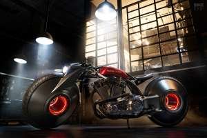 Custom Harley-Davidson Softail by Smoked Garage