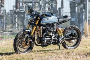 Honda CX500 street tracker by BlackSilver Customs