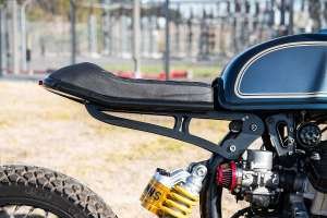Honda CX500 street tracker by BlackSilver Customs