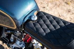 Honda CX500 street tracker by BlackSilver Customs