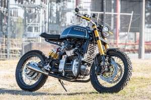 Honda CX500 street tracker by BlackSilver Customs