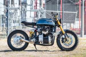 Honda CX500 street tracker by BlackSilver Customs