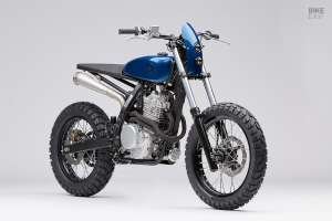 Honda NX650 Dominator scrambler by Earth Motorcycles