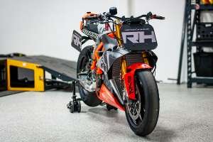 OrangeCat Lightfighter V3-RH electric racing motorcycle