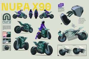Nura motorcycle concept 1
