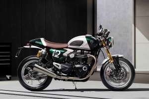 The 2026 Triumph Speed Twin Cafe Racer Edition limited edition motorcycle