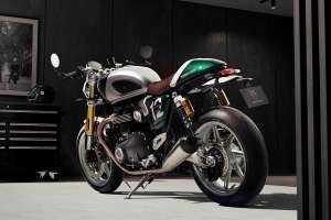 The 2026 Triumph Speed Twin Cafe Racer Edition limited edition motorcycle