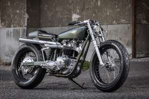 1965 Triumph TR6 café racer by Heiwa MC