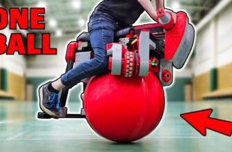 This Homemade Motorcycle Has All The Wheels, And R...