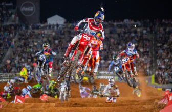 Hunter Lawrence wins Birmingham Supercross, extend...
