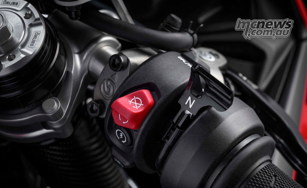 Ducati Neutral Lock system