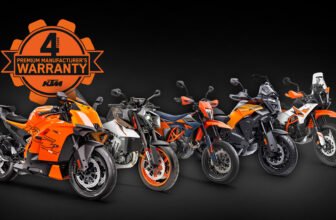 KTM extends four-year premium warranty across MY25...
