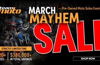 March Mayhem is Officially ON at TeamMoto