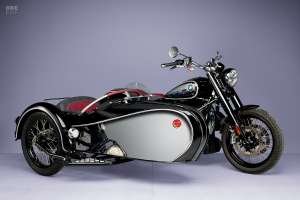 BMW R18 sidecar rig by Précision Side-Cars