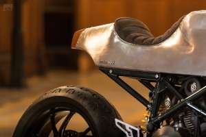 Custom Ducati Hypermotard built by Be Unique 2.22 for the Tresor Contemporary Craft fair