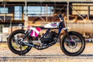 Suzuki TS185 street tracker by SPKS Lab
