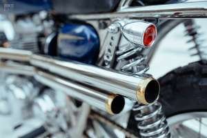 Kawasaki W650 desert sled by Dirty Dick's Motos