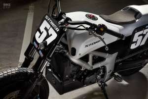 Suzuki SV650 street tracker by Stoker Motorcycles